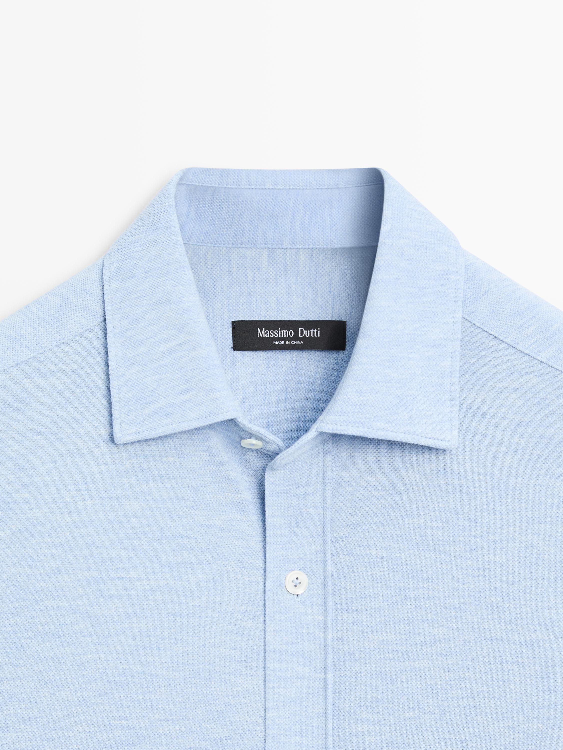 Chemise chinée regular fit